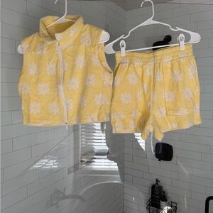 Dippin' Daisy's Yellow Floral Tank Top